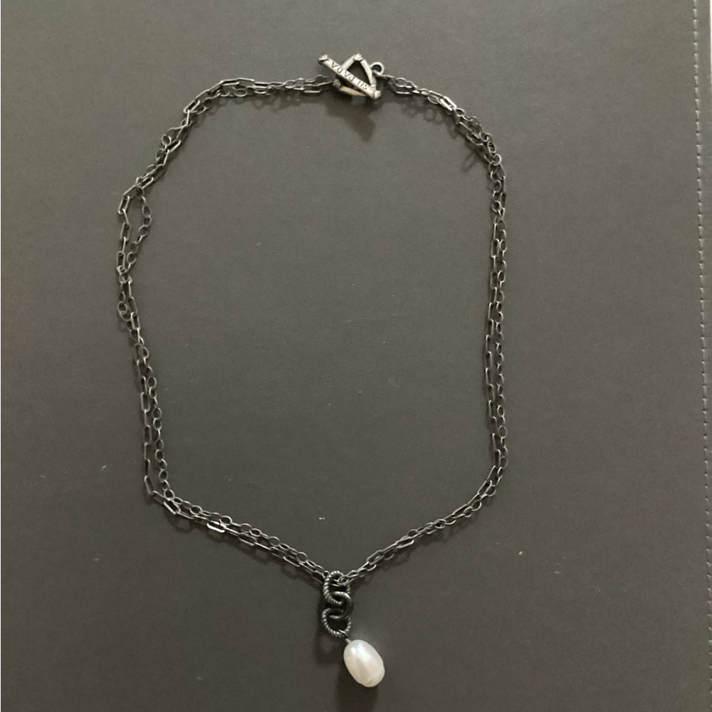 Silpada necklace with pearl